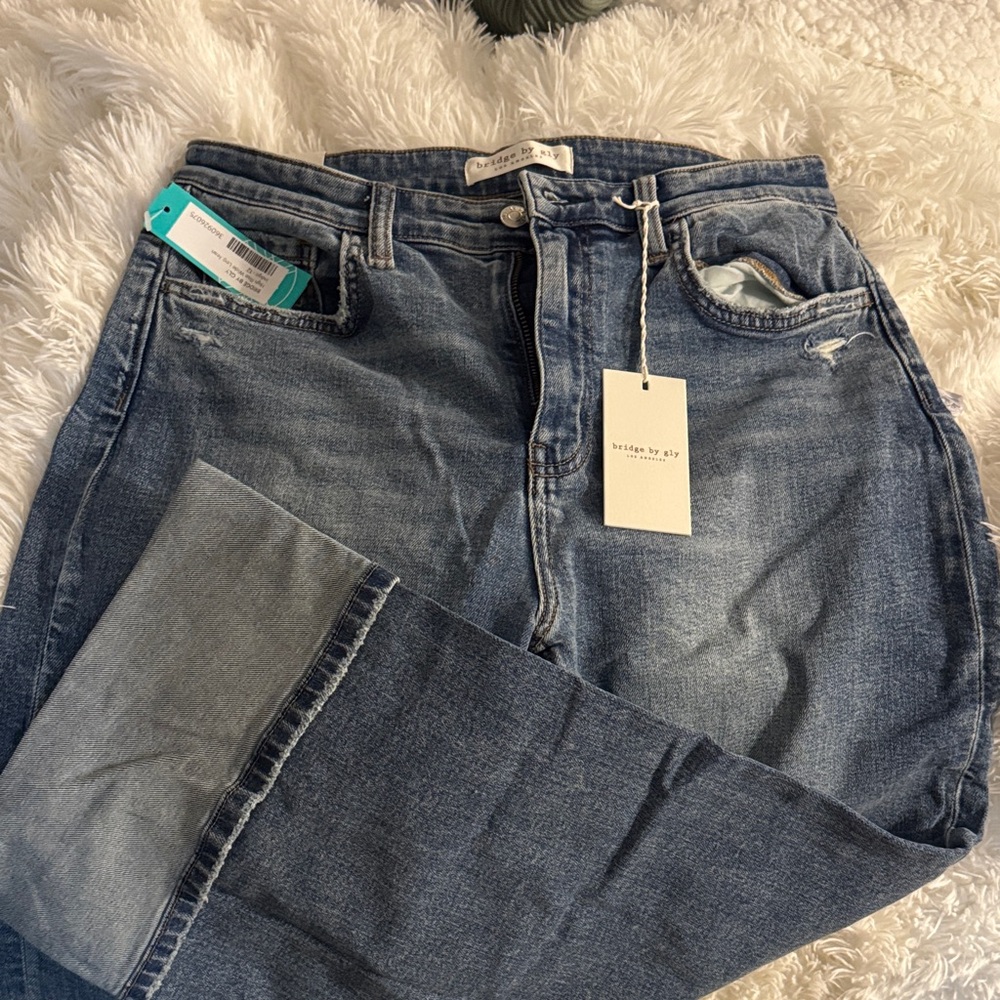 Bridget by Xy Blue Flare & Wide Leg Jeans